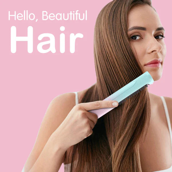 Frizzy™ – Die professionelle Glättbürste für seidig-weiches Haar