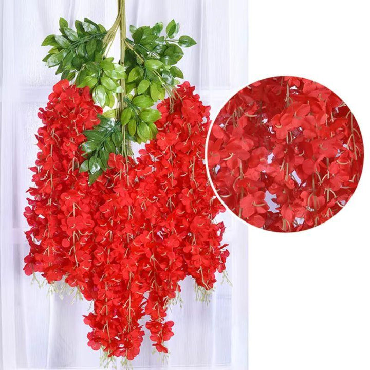 GraceVine™ – Luxuriöser Seidenblumenkranz für stilvolle Dekoration