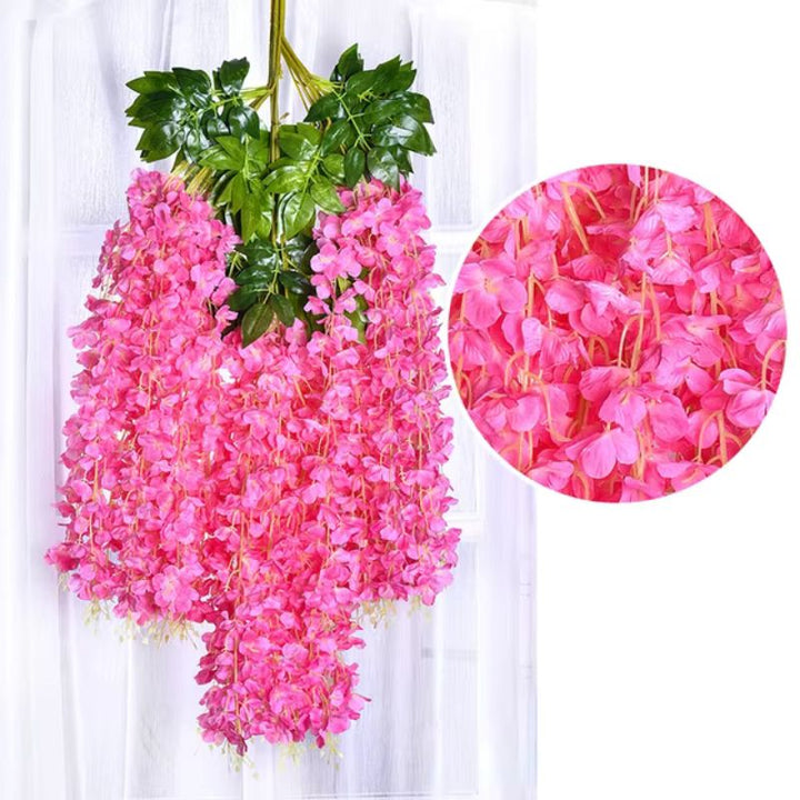 GraceVine™ – Luxuriöser Seidenblumenkranz für stilvolle Dekoration