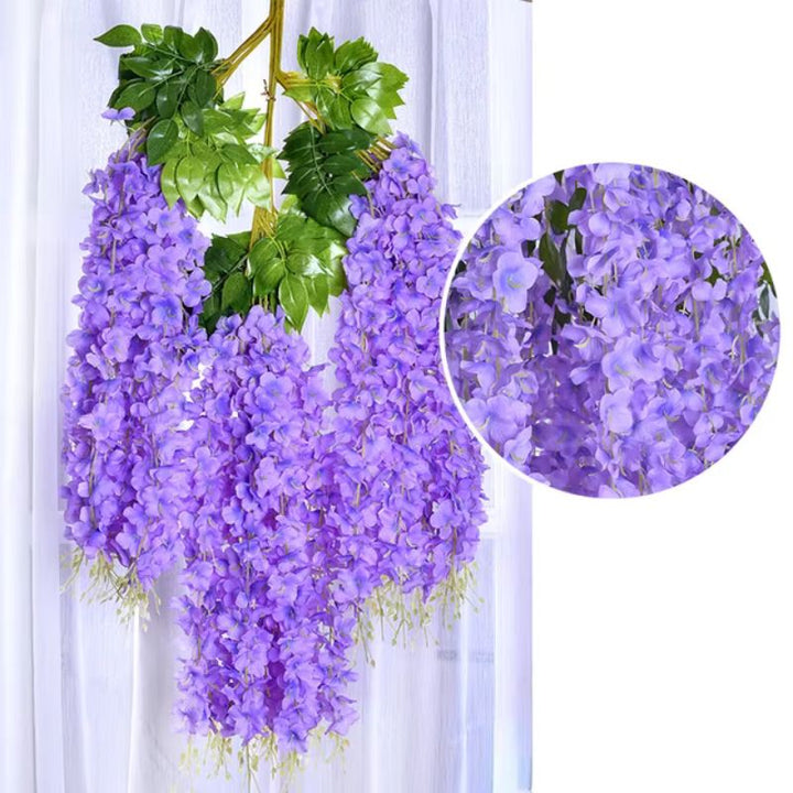 GraceVine™ – Luxuriöser Seidenblumenkranz für stilvolle Dekoration