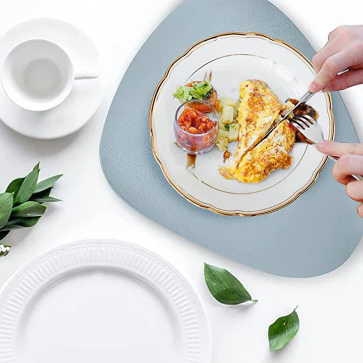 50% RABATT | TableMat™ - Elegantes Set aus PU-Leder-Tischsets und Untersetzern [Letzter Tag Rabatt]