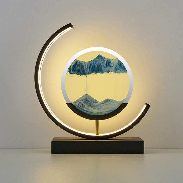 EasySand Tischlampe® – Stilvolle Sandkunst für eine beruhigende Atmosphäre