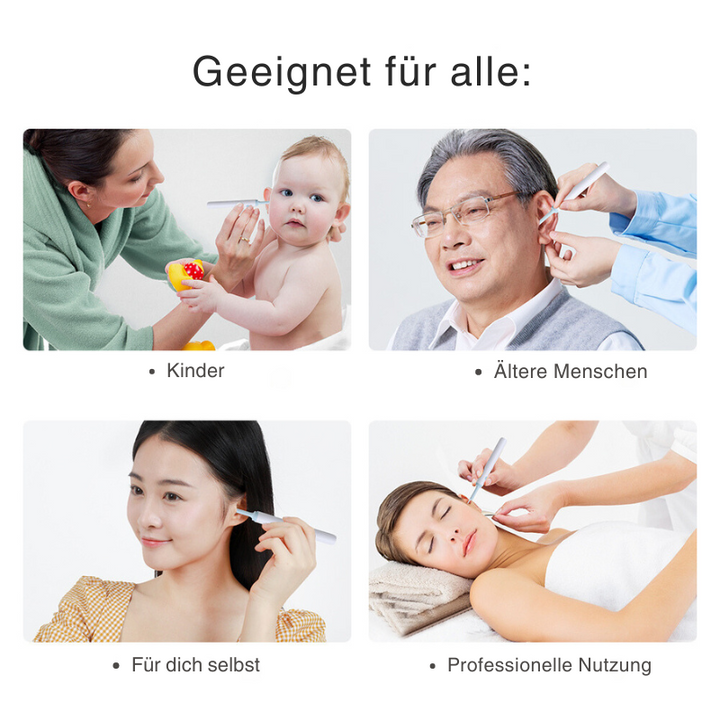 HealthView™ – Präzises Endoskop zur sicheren Ohrenschmalz-Entfernung