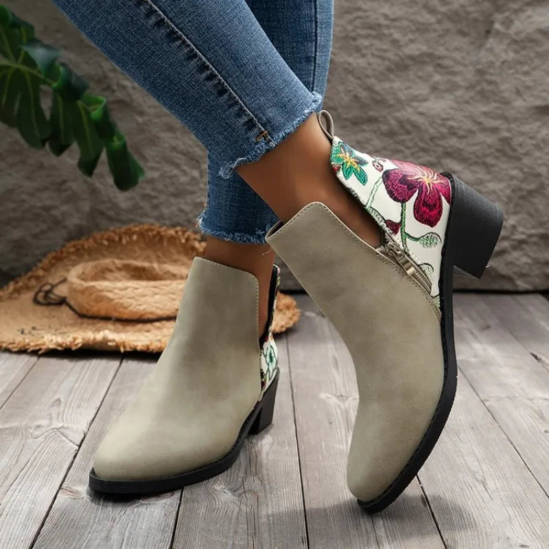 Arya™ Luxuriöse Cowgirl Stiefeletten