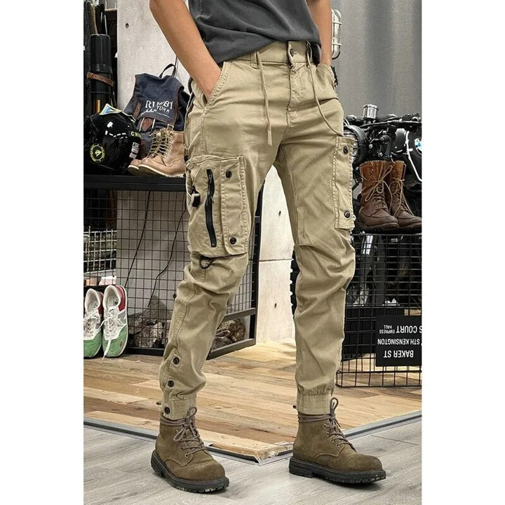 Ranger™ Cargo | Distressed Slim Fit Cargo Jeans