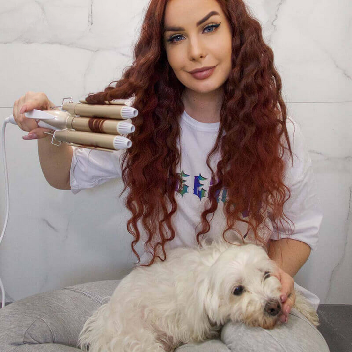 BeautyCurls™ - Magischer Lockenstab mit 3 Heizstäben