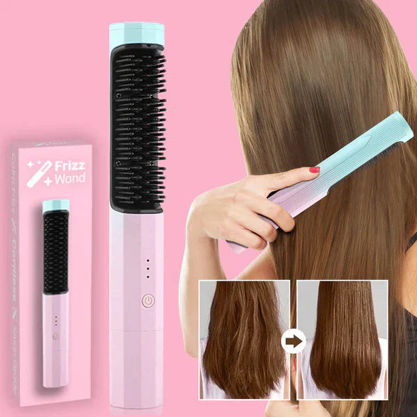 Frizzy™ – Die professionelle Glättbürste für seidig-weiches Haar