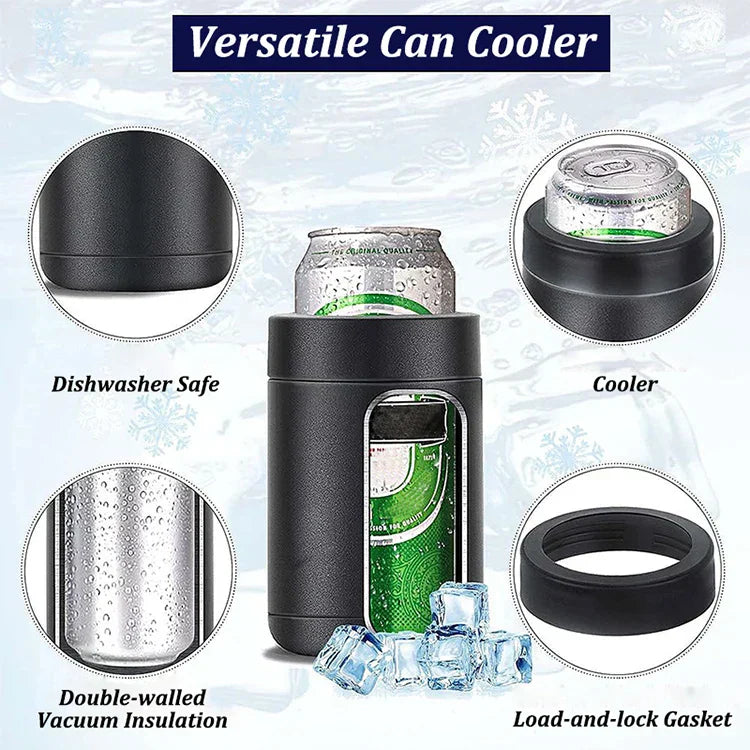 EasyCool™ - Bierflaschendose aus Edelstahl [Letzter Tag Rabatt]