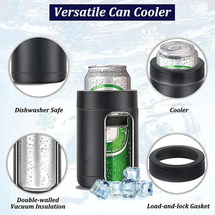 EasyCool™ - Bierflaschendose aus Edelstahl [Letzter Tag Rabatt]