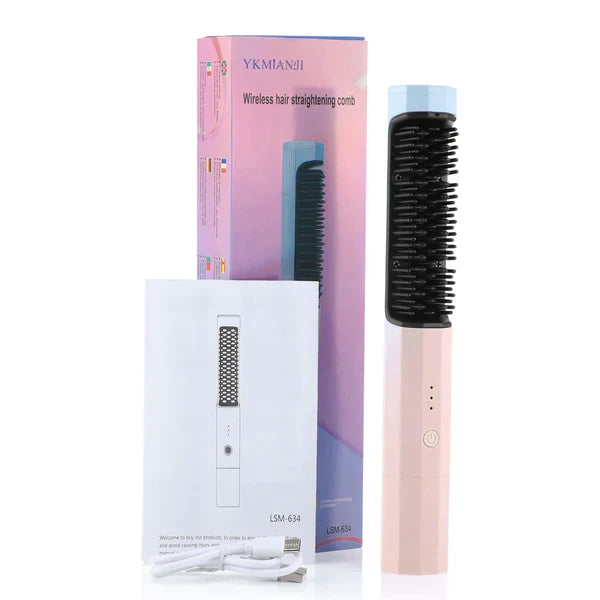 Frizzy™ – Die professionelle Glättbürste für seidig-weiches Haar