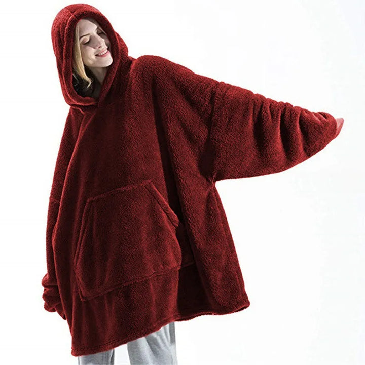 ComfyWarm™ Gepolsterte Kapuzendecke [Letzter Tag Rabatt]