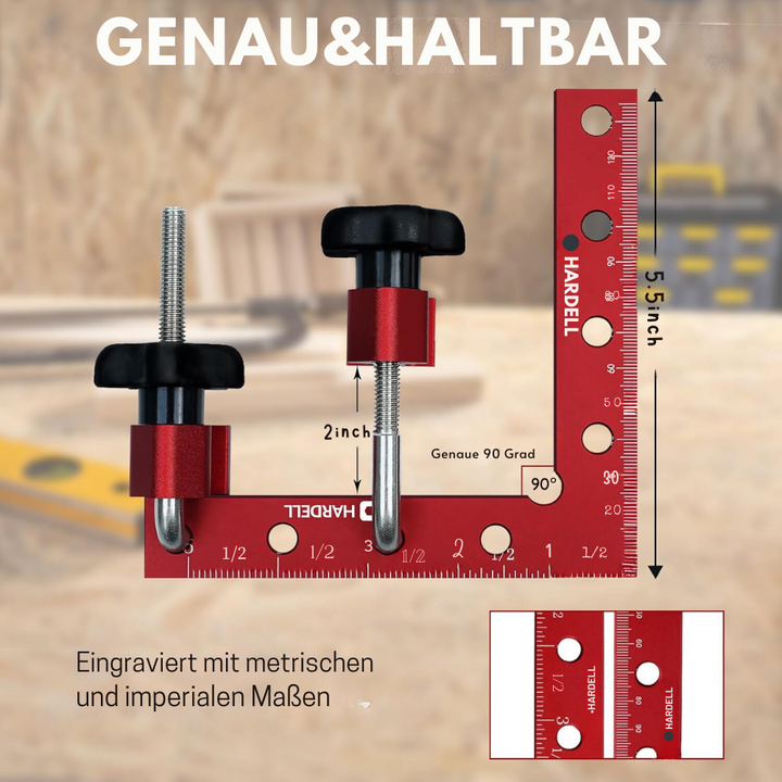 SquareCraft™ - Vielseitige Klemmquadrate