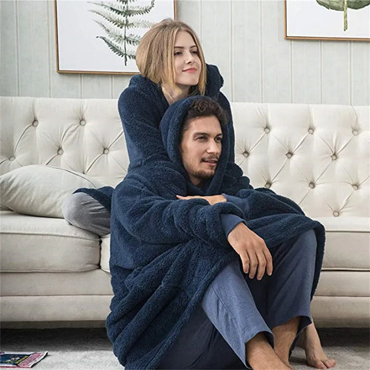 ComfyWarm™ Gepolsterte Kapuzendecke [Letzter Tag Rabatt]