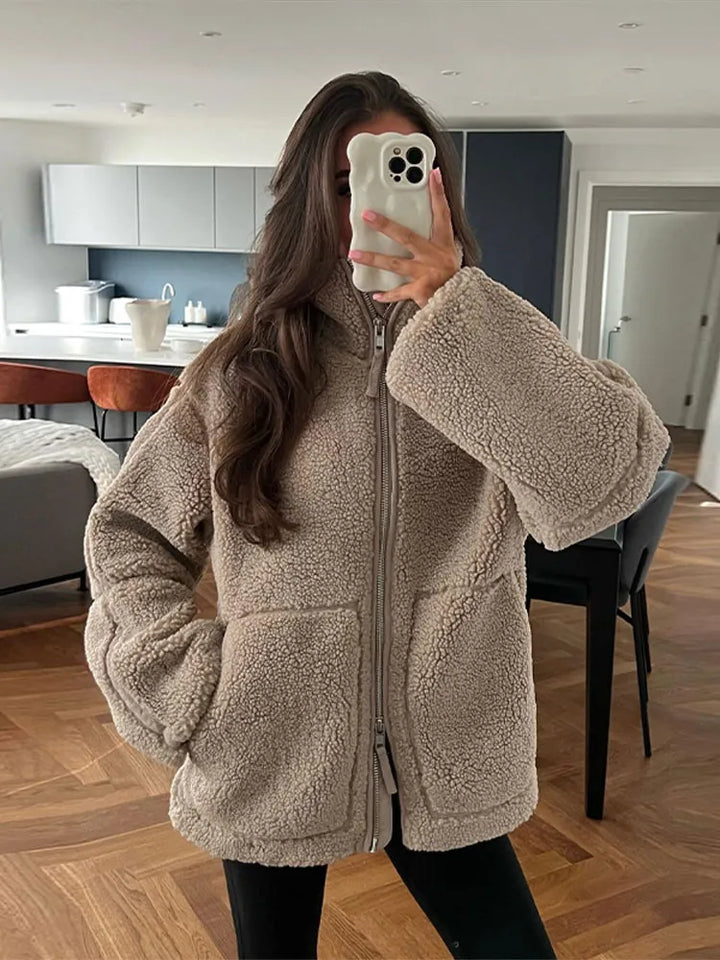 Elena | Warme Teddyjacke