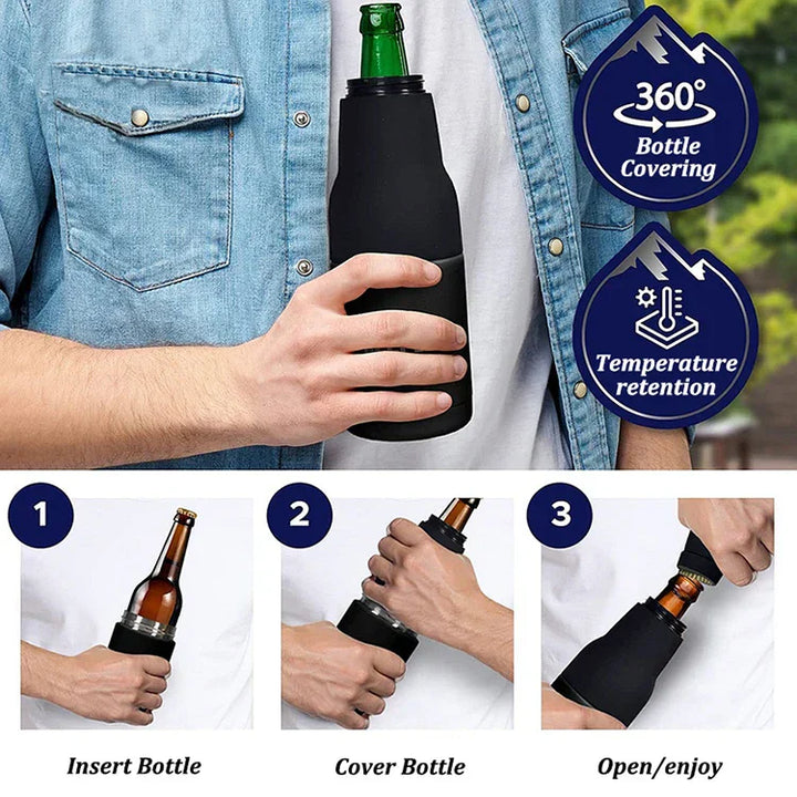 EasyCool™ - Bierflaschendose aus Edelstahl [Letzter Tag Rabatt]