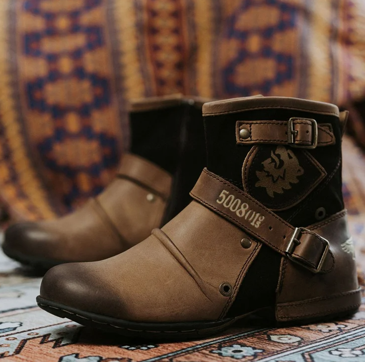 Ryann™ Herrenstiefel im Vintage-Stil