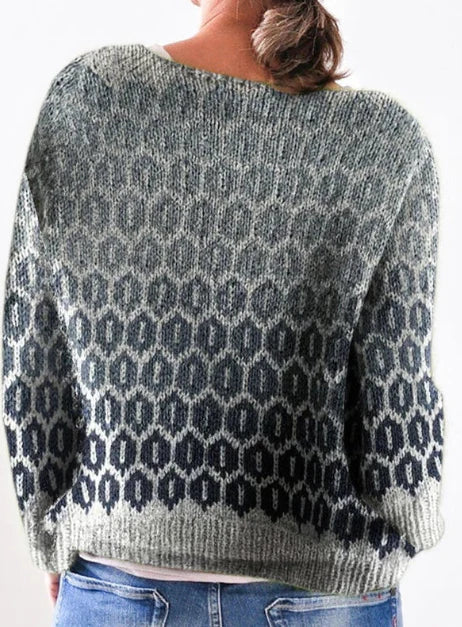 Noemi | Grauer Pullover