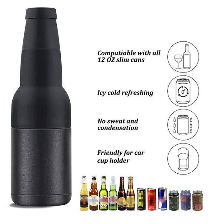 EasyCool™ - Bierflaschendose aus Edelstahl [Letzter Tag Rabatt]
