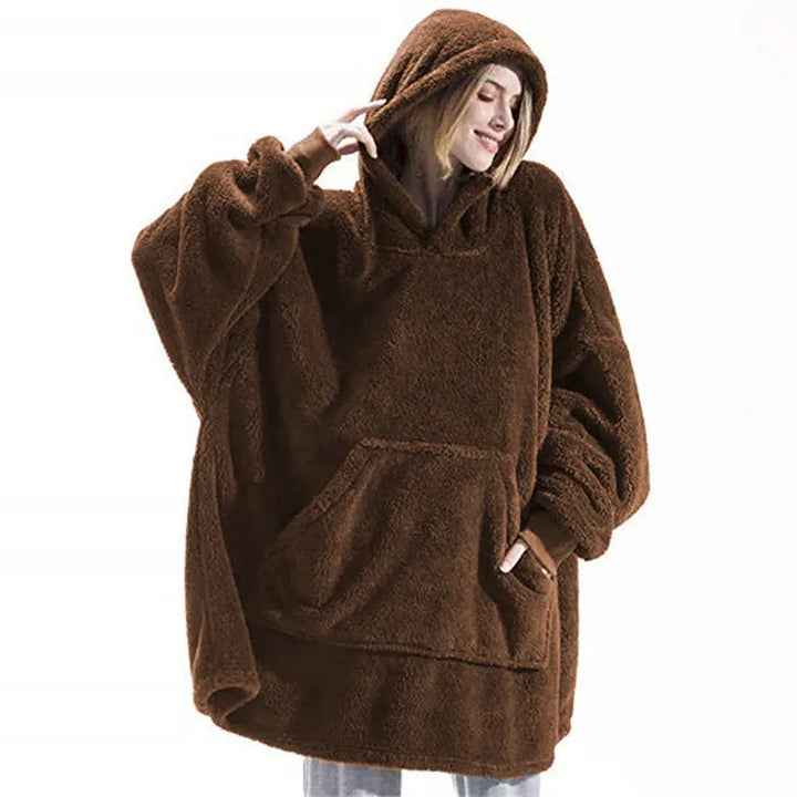 ComfyWarm™ Gepolsterte Kapuzendecke [Letzter Tag Rabatt]