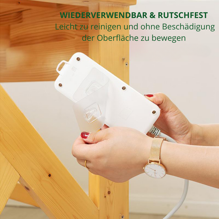 50% RABATT | Doppelseitig klebende Wandhaken (5/10/20 Sets)