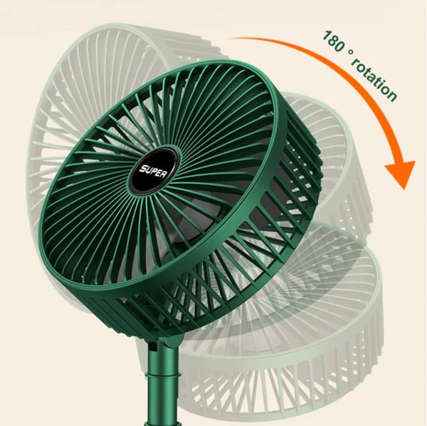 EasyBreeze™ - Teleskopischer, wiederaufladbarer Faltventilator [Letzter Tag Rabatt]