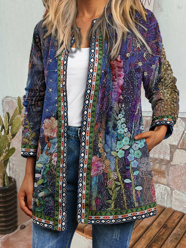 Heidi | Retro Strickjacke