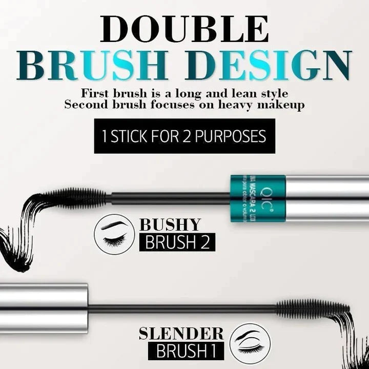 Lashly™ 4D Silk Fiber Mascara 1+1 FREE | Eine Wimperntusche für längere und vollere Wimpern, die nicht auslaufen!