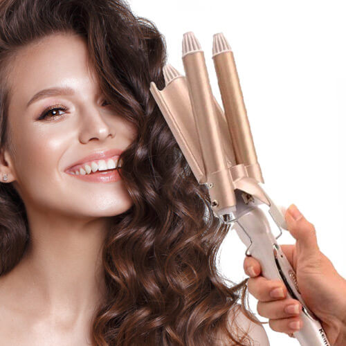 BeautyCurls™ - Magischer Lockenstab mit 3 Heizstäben