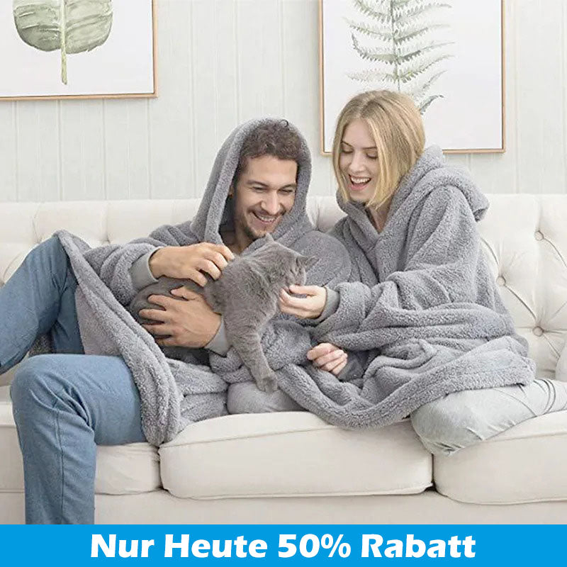 ComfyWarm™ Gepolsterte Kapuzendecke [Letzter Tag Rabatt]