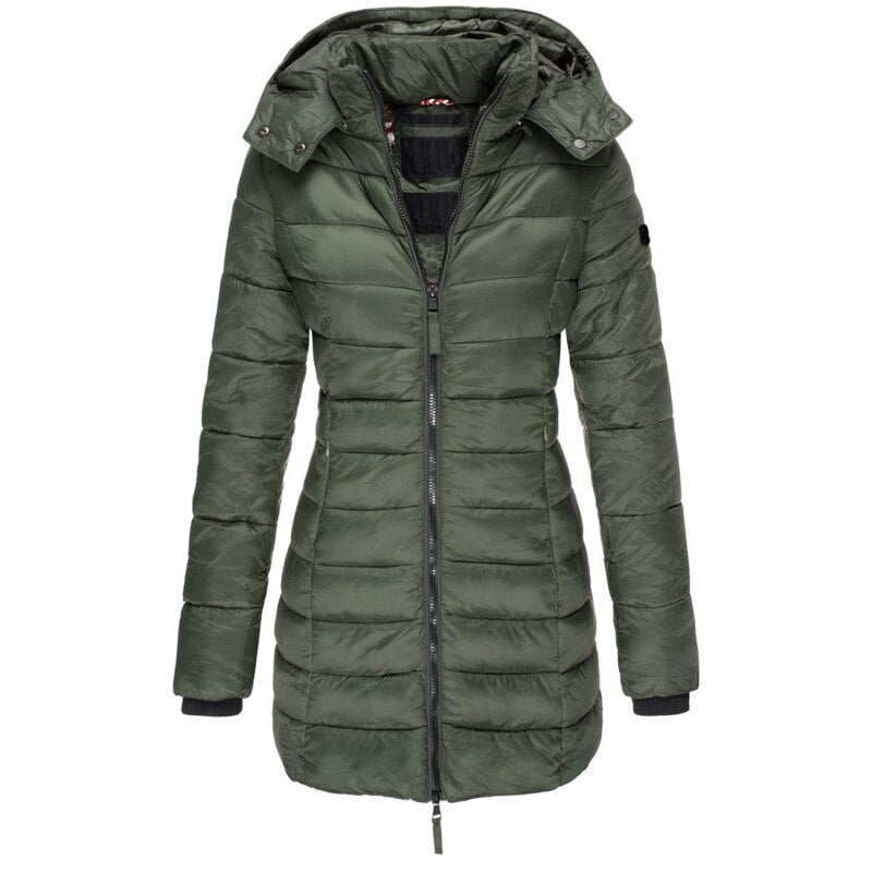 Gia™ Daunenjacke mit Kapuze