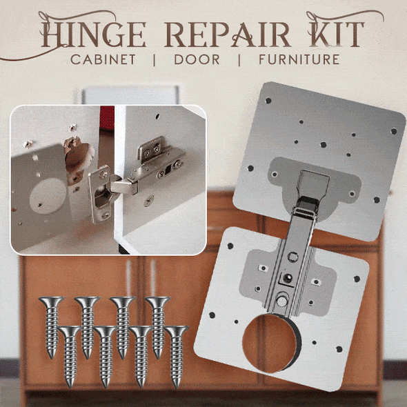 HingeRepair™ – Scharnier Reparaturset | 2+2 GRATIS