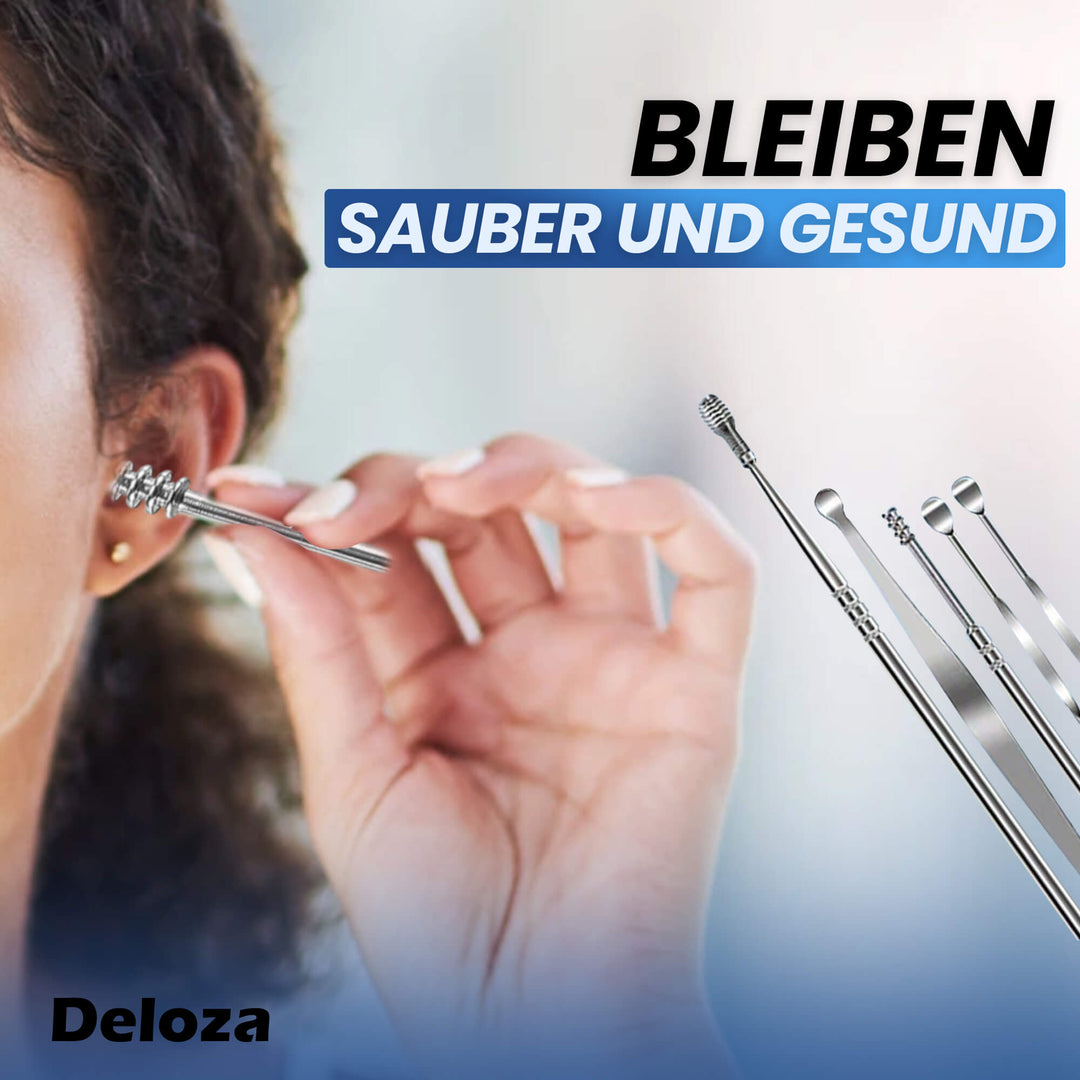 50% RABATT | EarClean™ - Ohrschmalz-Reinigungswerkzeug-Set [Letzter Tag Rabatt]