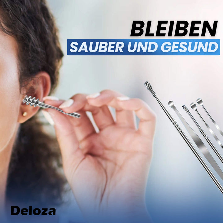 50% RABATT | EarClean™ - Ohrschmalz-Reinigungswerkzeug-Set [Letzter Tag Rabatt]