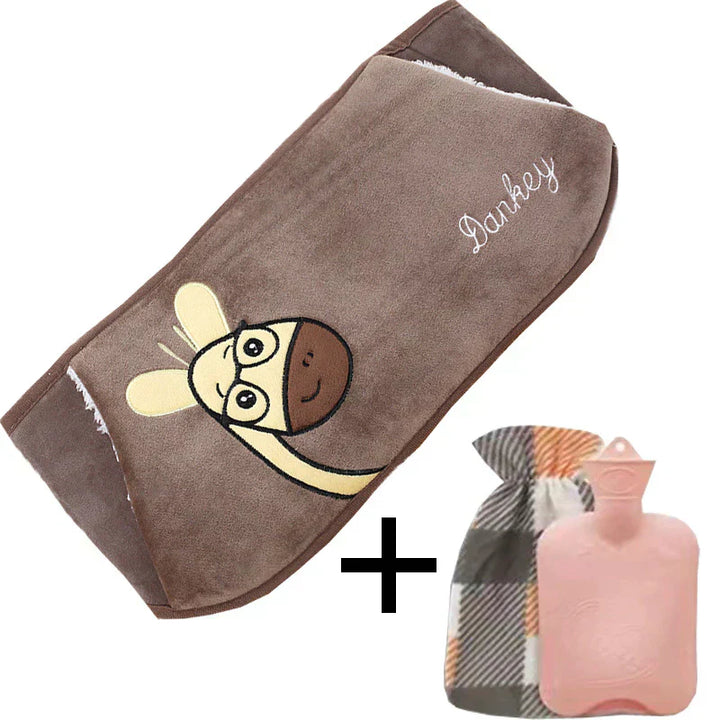 ComfyHeat™ – Wiederbefüllbare Plüsch-Wärmflasche mit Hüftpolsterung | 50% Rabatt