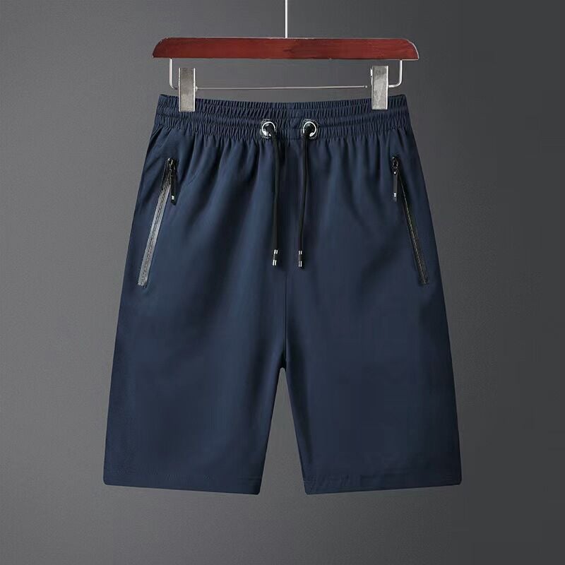 Men's Plus Size Ice Silk Stretch Shorts