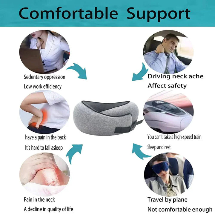 ComfyNap™ - Perfekter Reisebegleiter für erholsamen Schlaf!