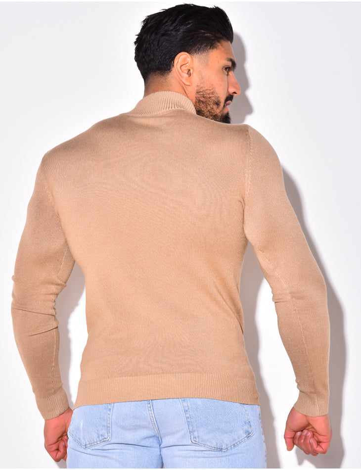 Otto™ - Halblanger Rollkragenpullover mit Reißverschluss