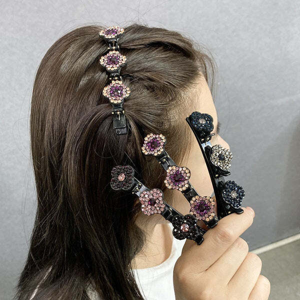 Crystala™ Glitzernde Kristall-Haarspangen (4stk) | 50% Rabatt