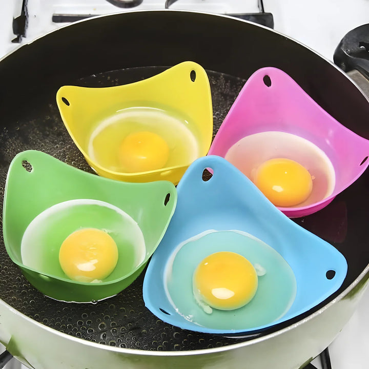 EggPro™ – 4er-Set Silikon Eierspieße für perfekten Genuss