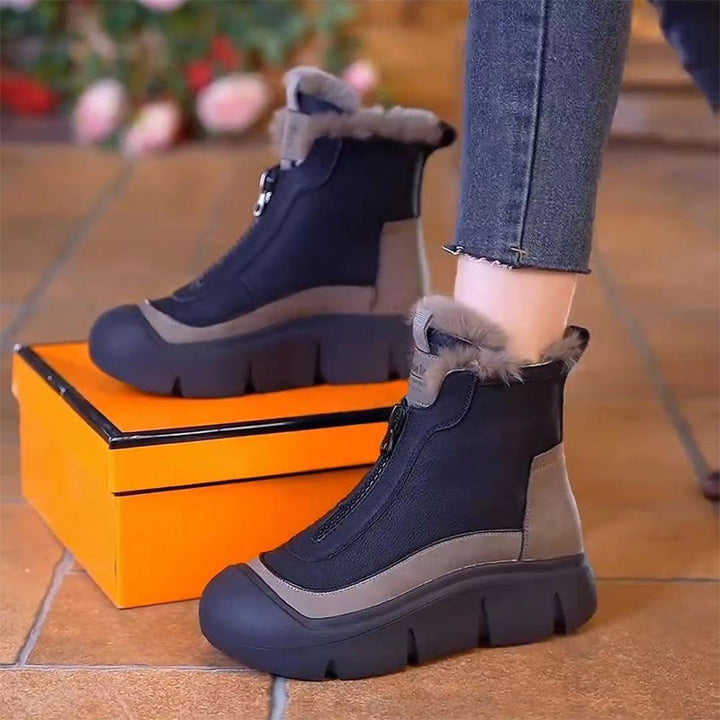 FrostWalk™ – Wasserdichte & Warme Winterstiefel für ultimativen Komfort