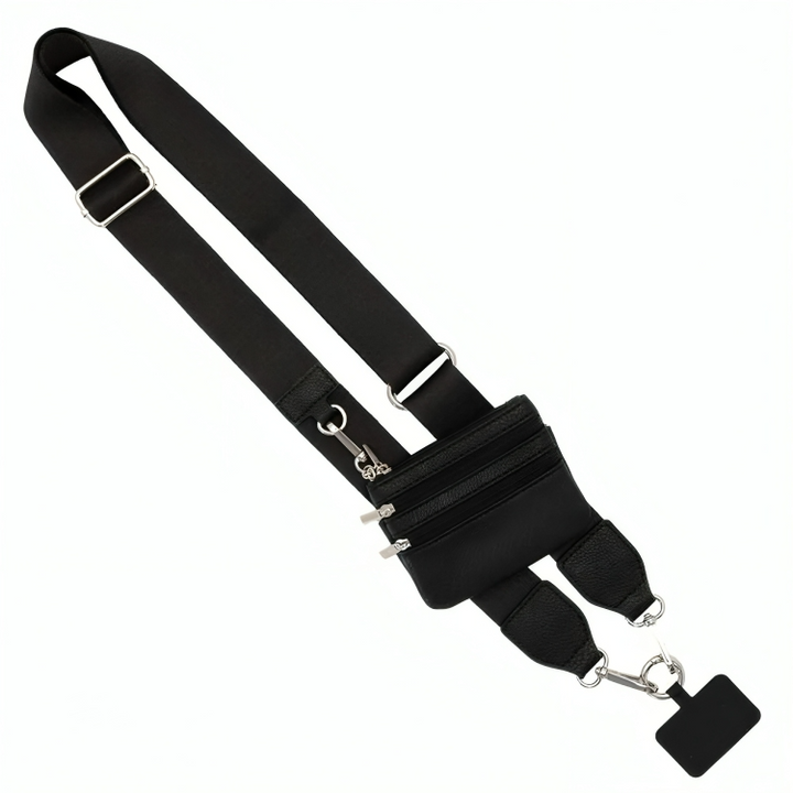 ComfyBelt™ - Multifunktionaler Handy-Gurt mit Reißverschlusstasche [Letzter Tag Rabatt]
