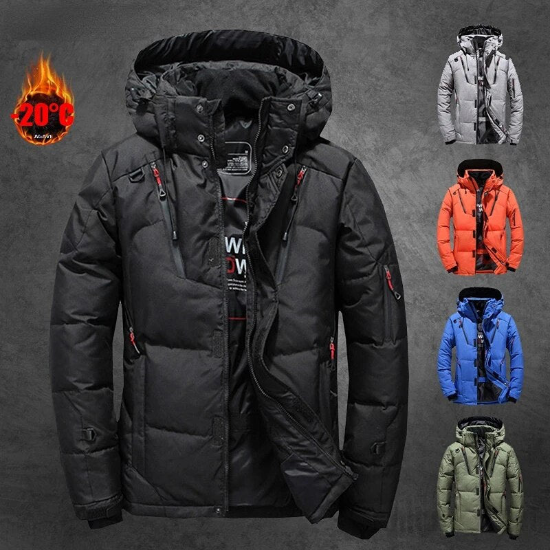 FrostGuard™ | dicke Pufferjacke mit Kapuze | 50% RABATT!