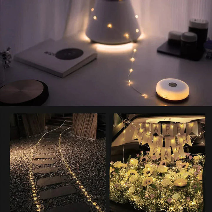 FeenGlühen™ Transportable Fairy LED-Lichtgirlande