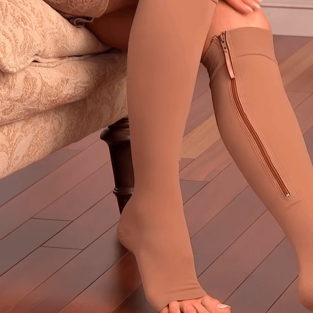 ComfyTights™ - Kompressionssocken mit Reißverschluss [Letzter Tag Rabatt]