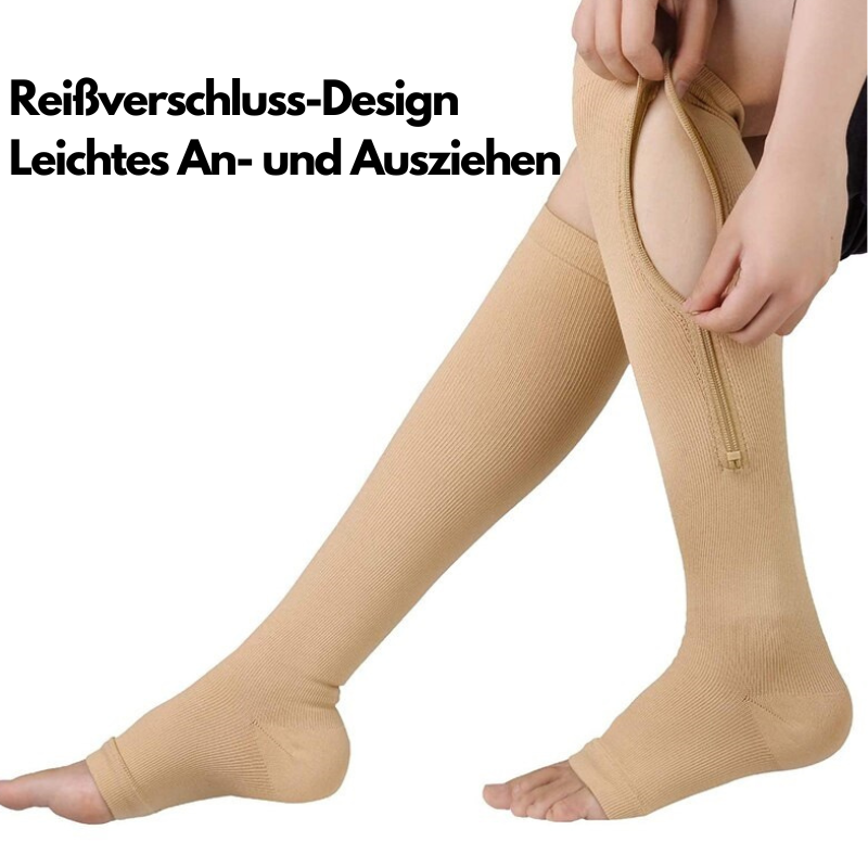 ComfyTights™ - Kompressionssocken mit Reißverschluss [Letzter Tag Rabatt]