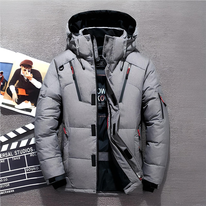 FrostGuard™ - dicke Pufferjacke mit Kapuze