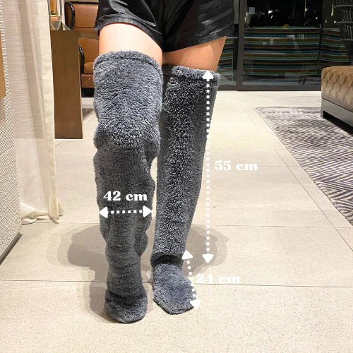 SoftSocks™ - Plüschige warme lange Socken