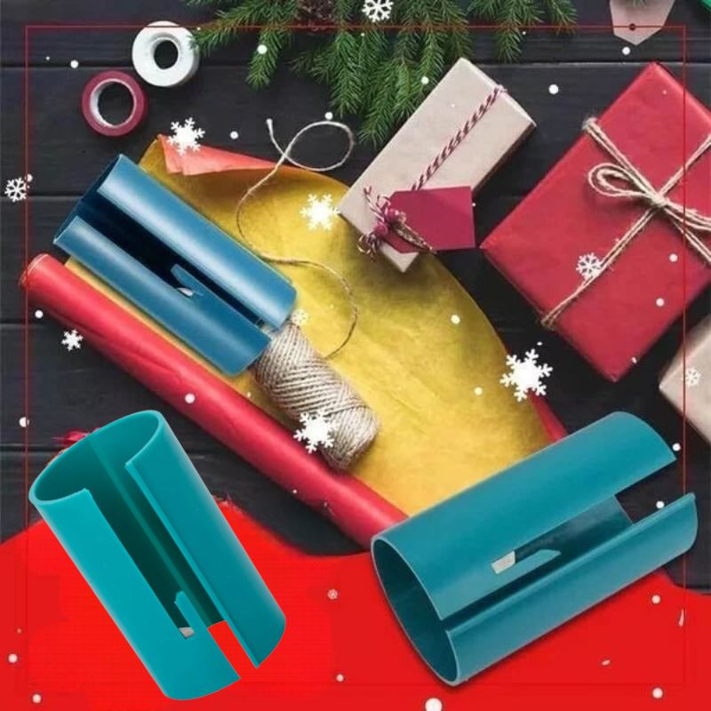 EasySlice™ (1+1 GRATIS) | Geschenkpapierschneider für Weihnachten