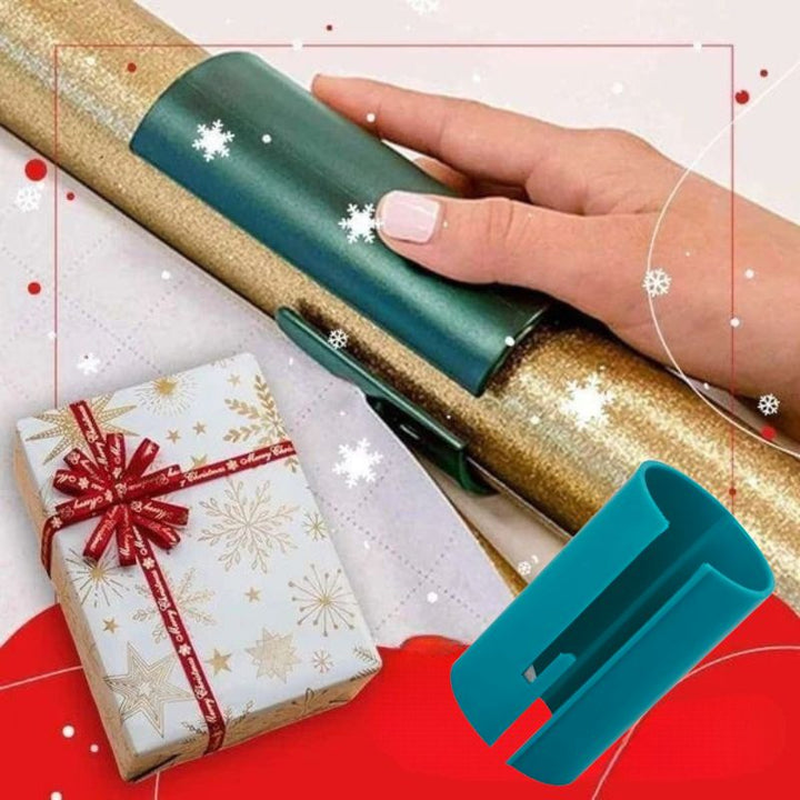 EasySlice™ (1+1 GRATIS) | Geschenkpapierschneider für Weihnachten