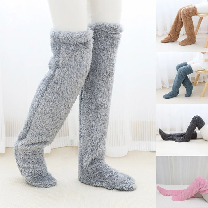 SoftSocks™ - Plüschige warme lange Socken